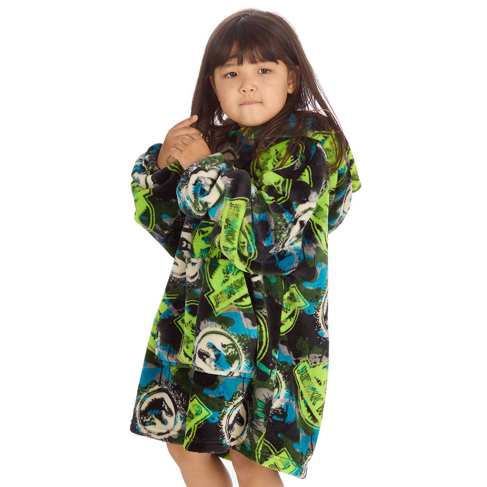Infant Girls Jurassic World Blanket Hoodie