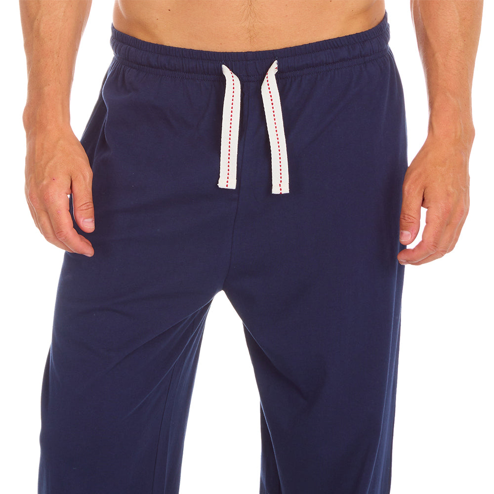 Mens Christmas Red Cotton Pyjama Set