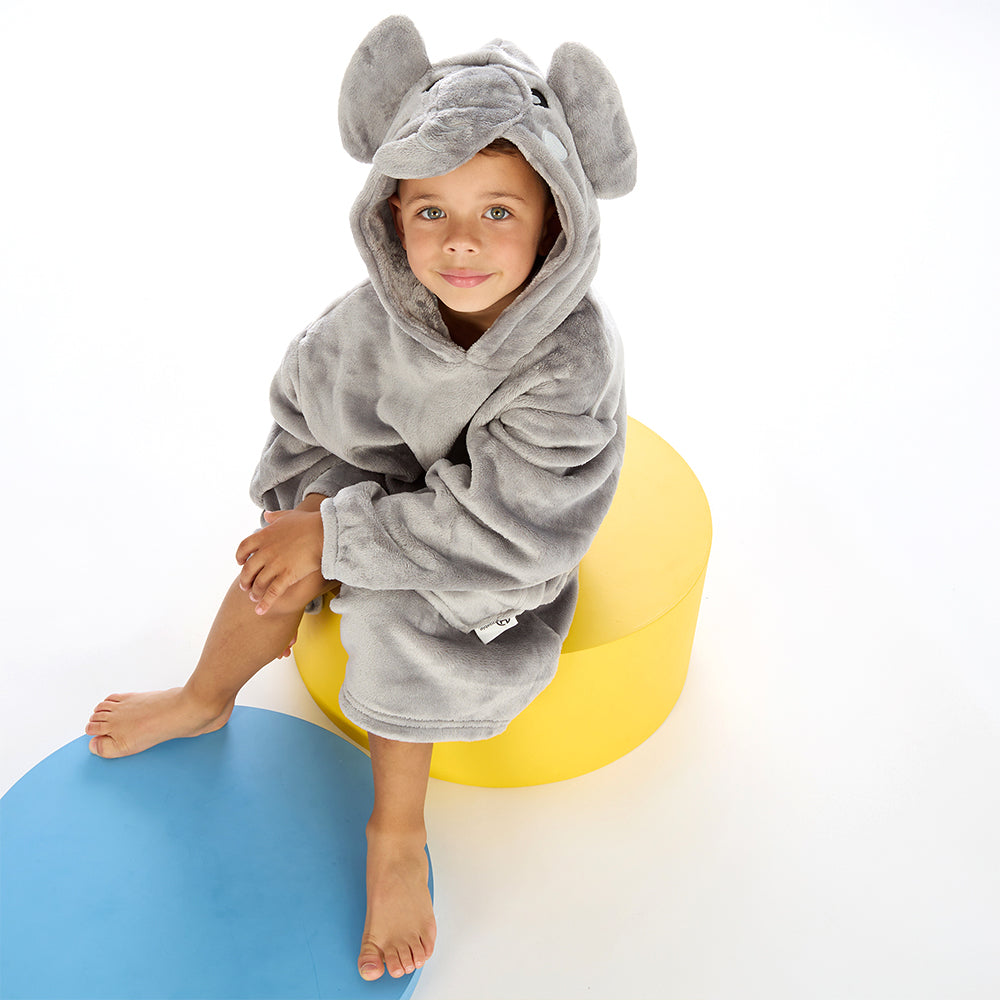 Toddler Elephant Mini Snuggle Hoodie